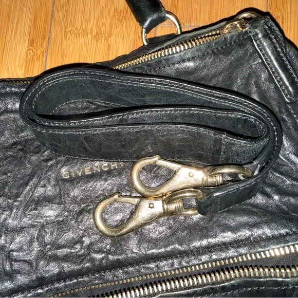 Givenchy Black Leather one handle coolness! (plus additional unused crossbody! - Picture 2 of 5